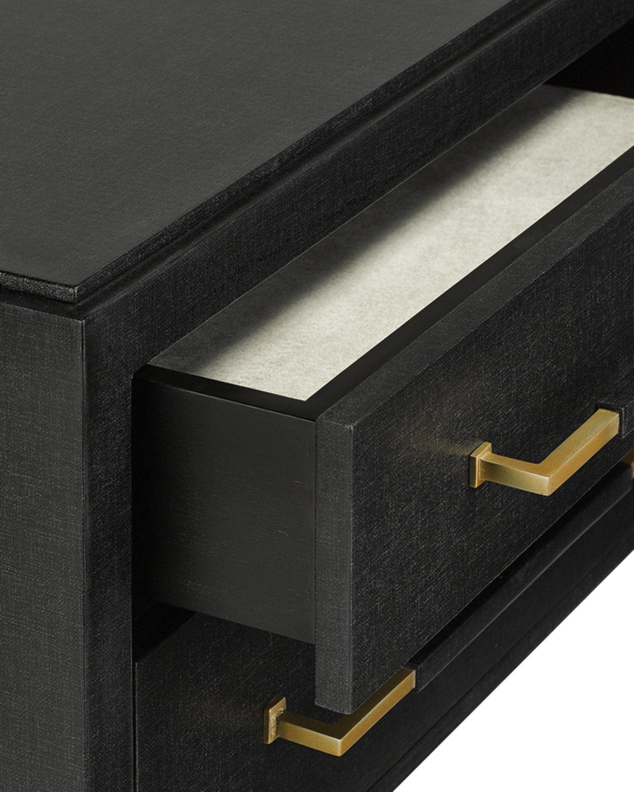 Verona Black Nightstand